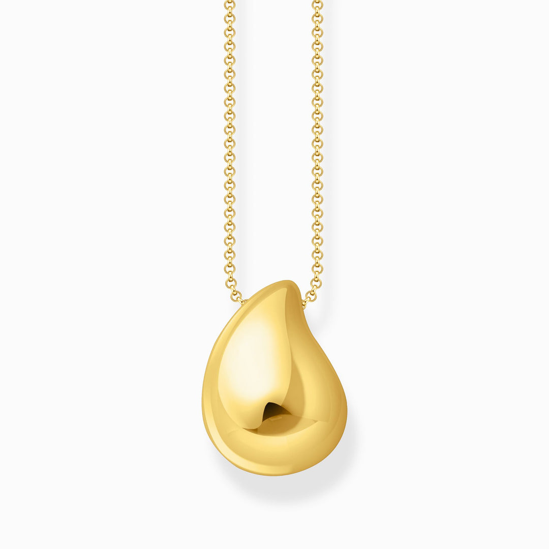Thomas Sabo - Organic Drop Shape Necklace - Gold