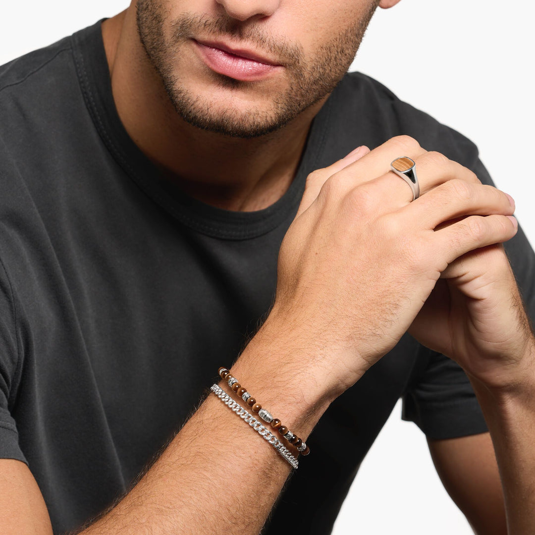 Thomas Sabo - Flat Curb Chain Bracelet - Silver
