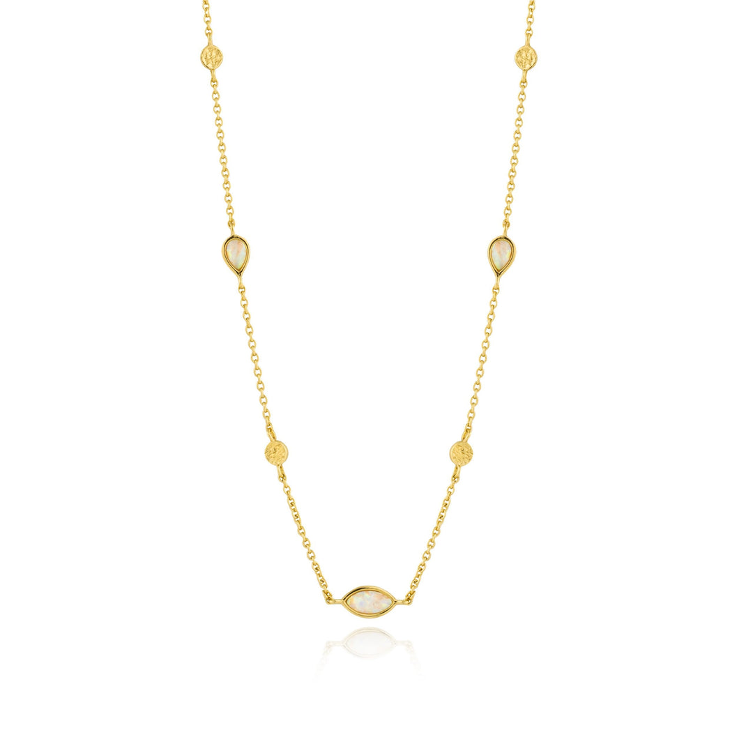 Ania Haie - Opal Necklace - Gold