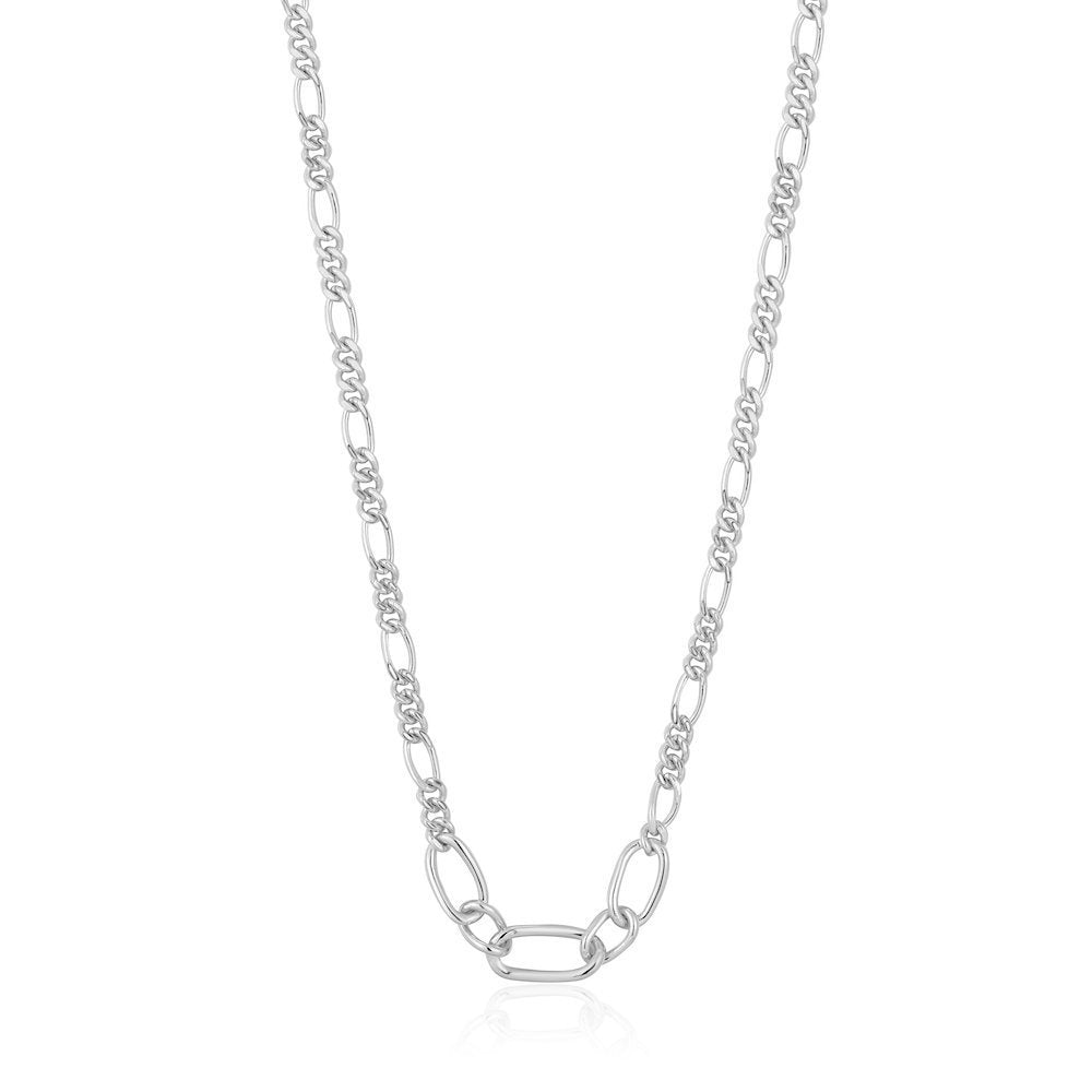 Ania Haie - Figaro Chain Necklace - Silver