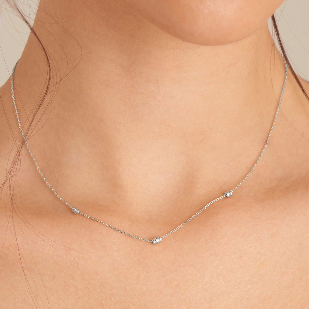 Ania Haie - Smooth Twist Chain Necklace - Silver