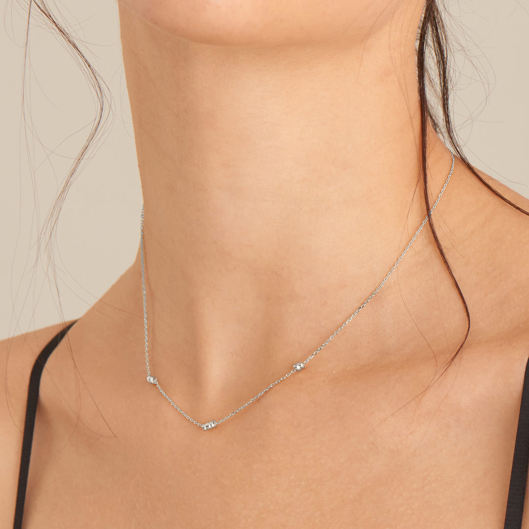 Ania Haie - Smooth Twist Chain Necklace - Silver