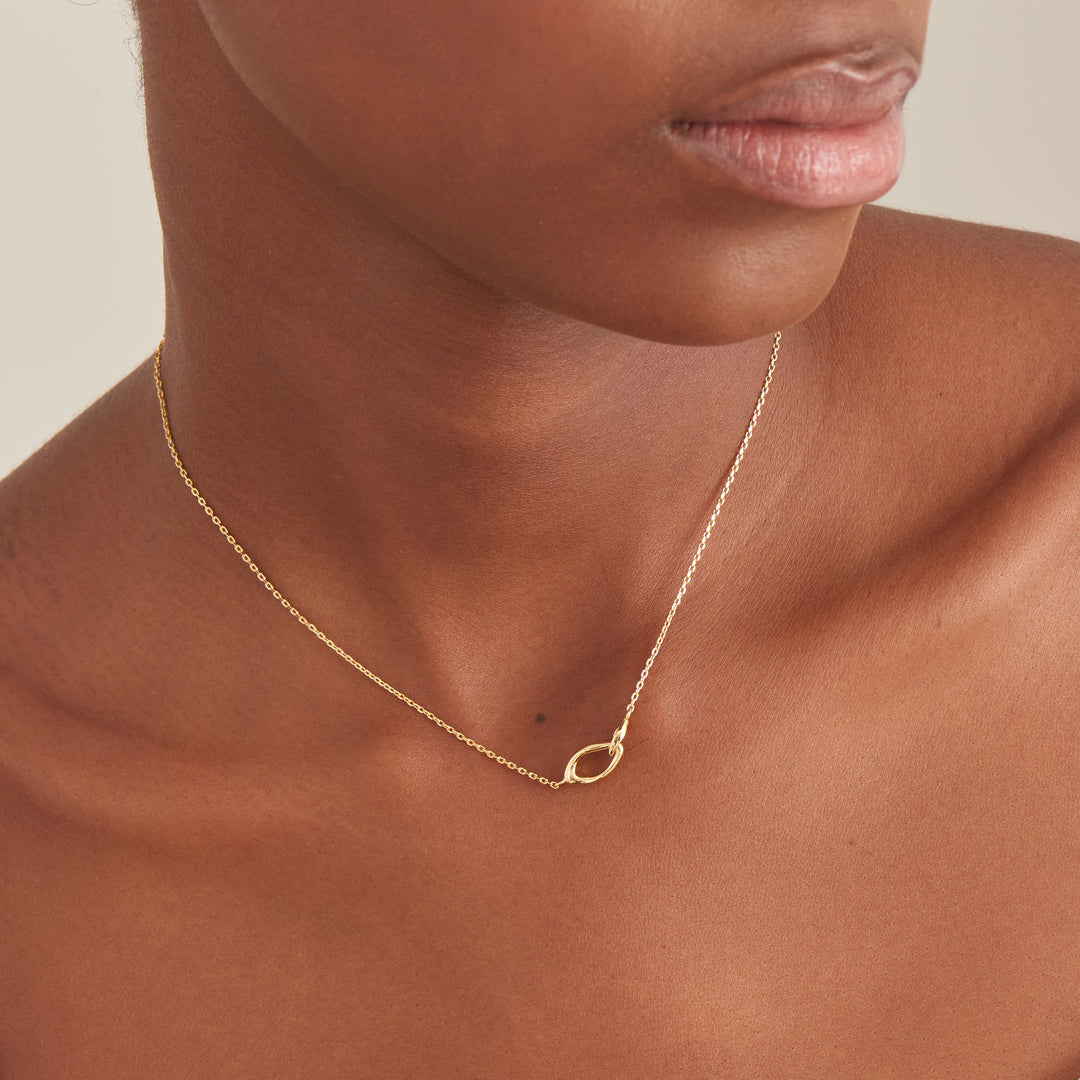 Ania Haie - Wave Link Necklace - Gold