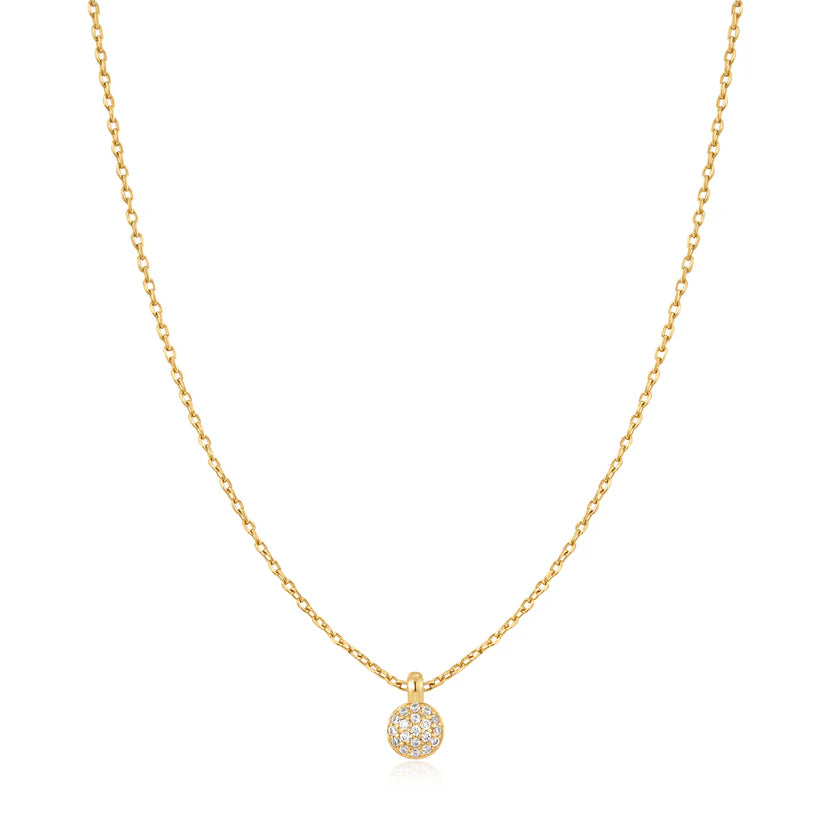 Ania Haie - Sphere Pavé Necklace - Gold