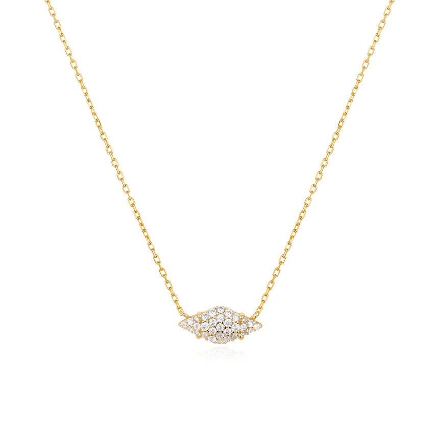Ania Haie - Pavé Sparkle Necklace - Gold