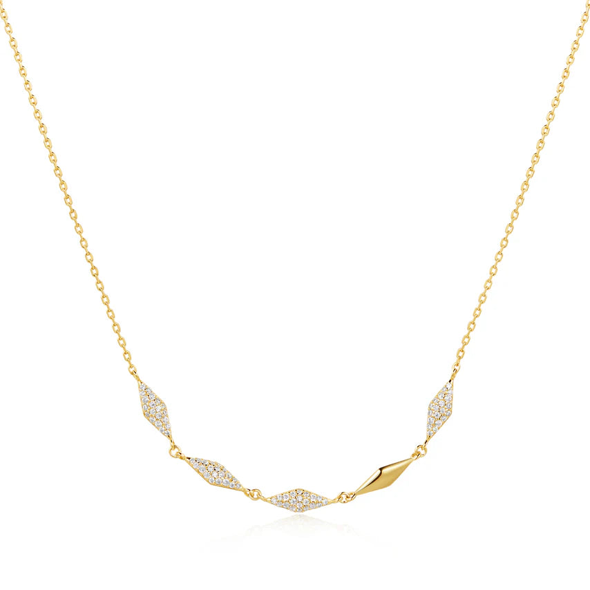 Ania Haie - Multi Sparkle Necklace - Gold