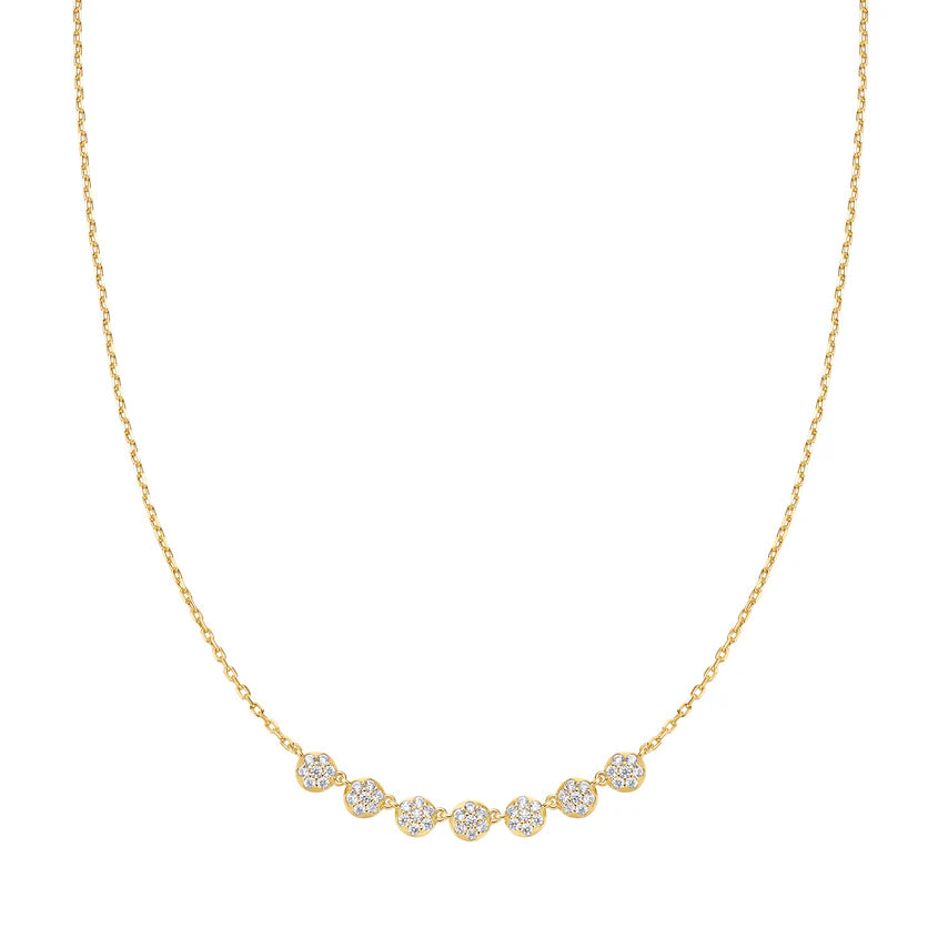 Ania Haie - Pavé Multi Beaded Chain Necklace - Gold