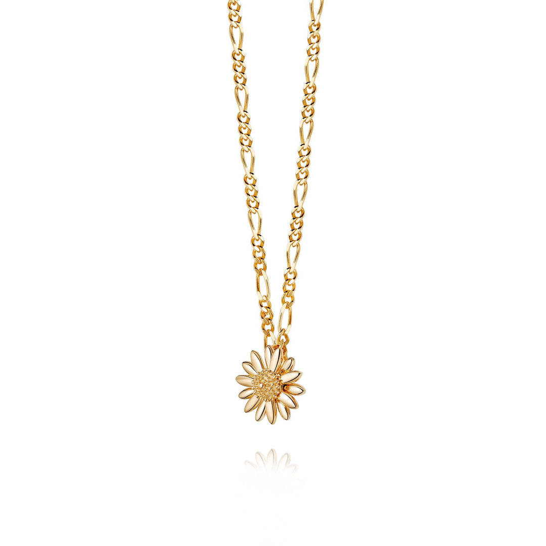 Daisy London - English Daisy Necklace 12mm - Gold
