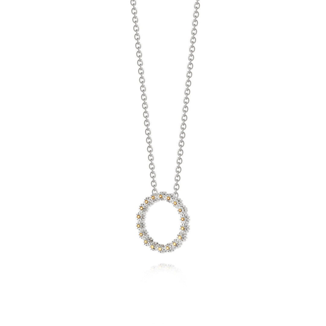 Daisy London - Iota Daisy Chain Necklace - Silver