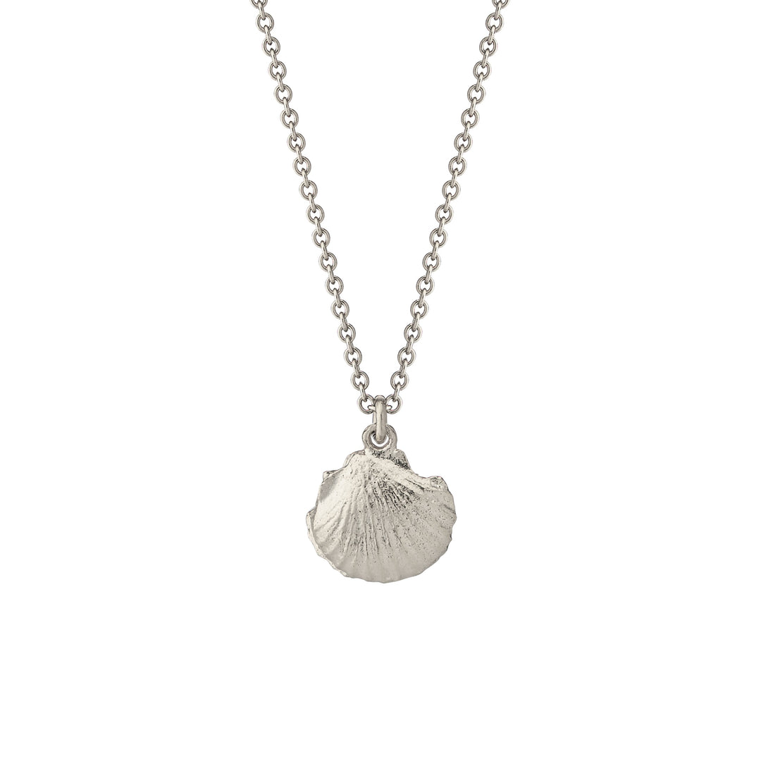 Alex Monroe - Open Shell & Opal Necklace - Silver