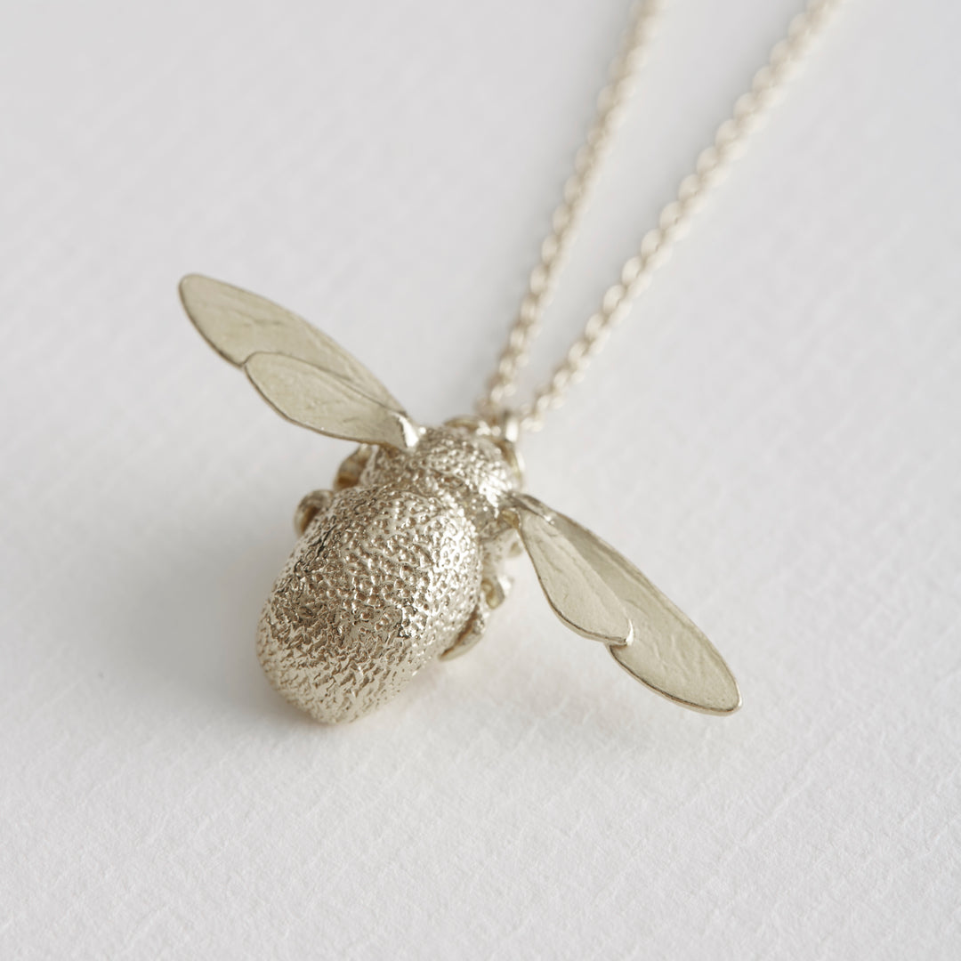 Alex Monroe - Bumblebee Necklace - Silver