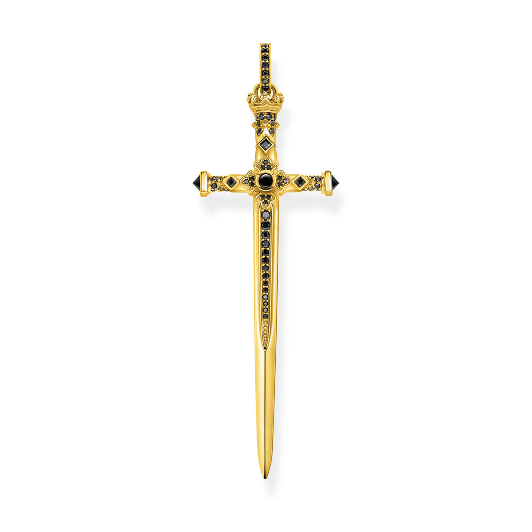 Thomas Sabo - Gold Cross Sword Pendant