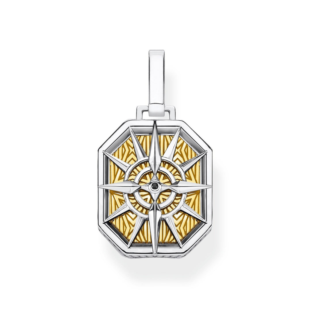 Thomas Sabo - Small Gold Compass Pendant