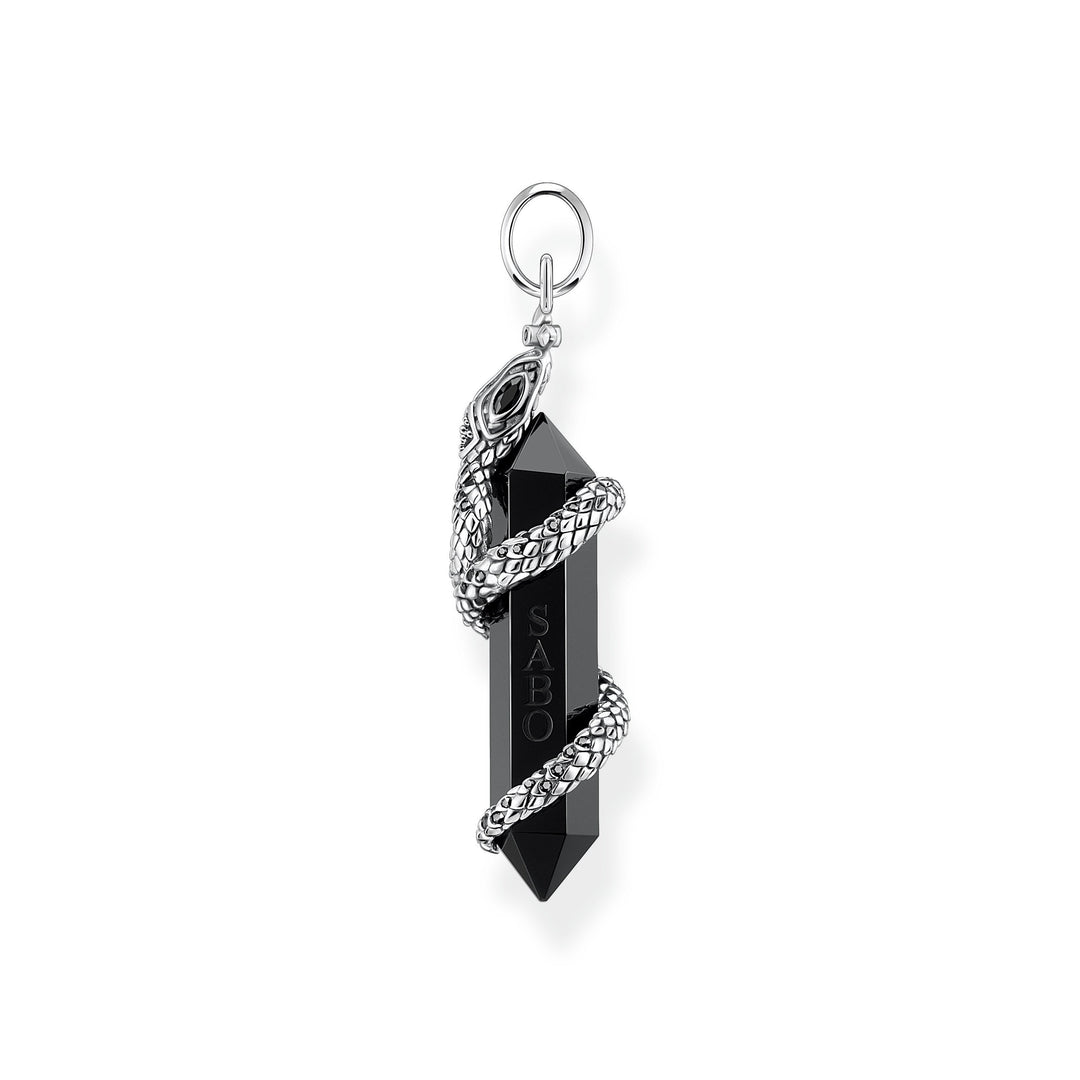 Thomas Sabo - Onyx Snake Amulet Pendant