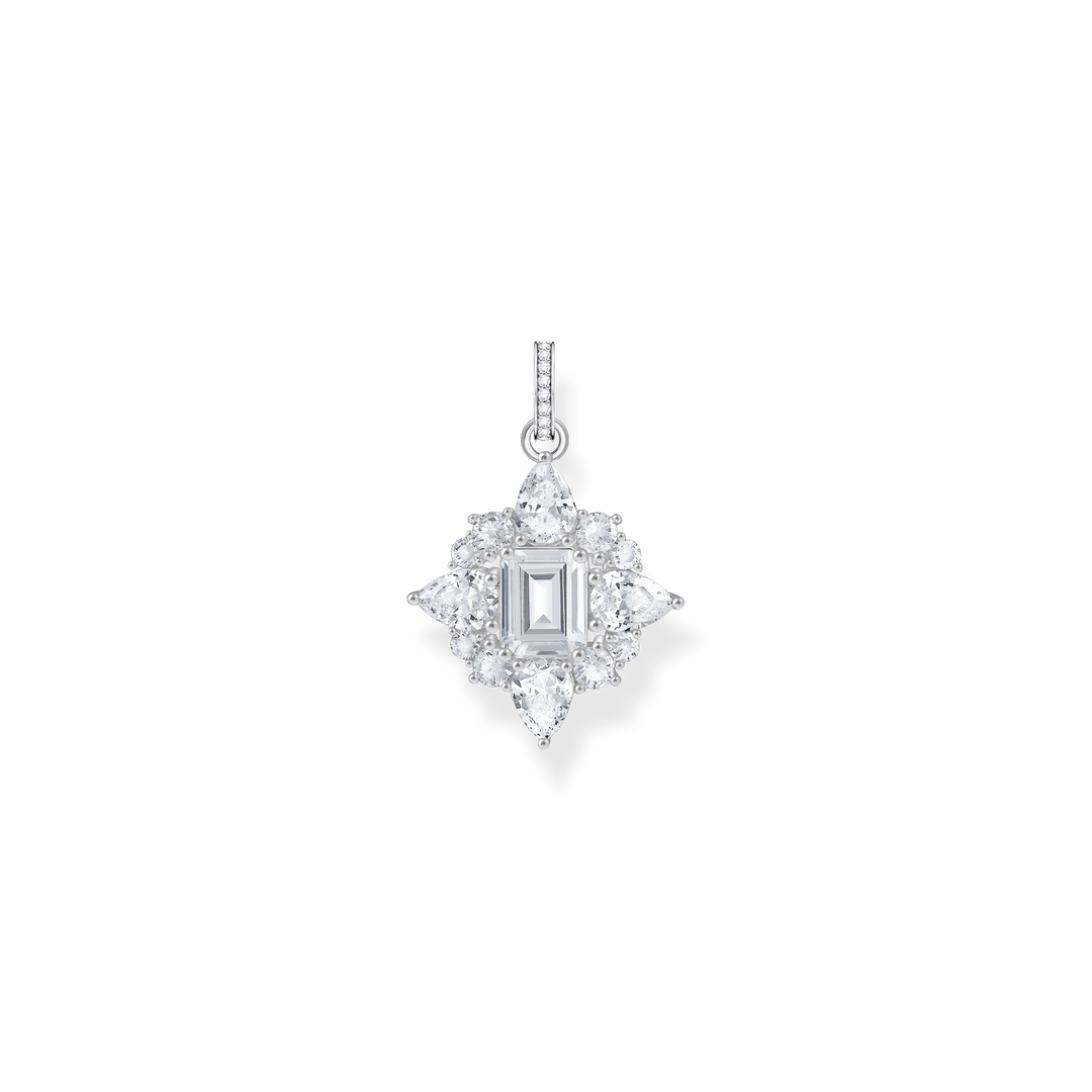 Thomas Sabo - White CZ Stones Pendant - Silver