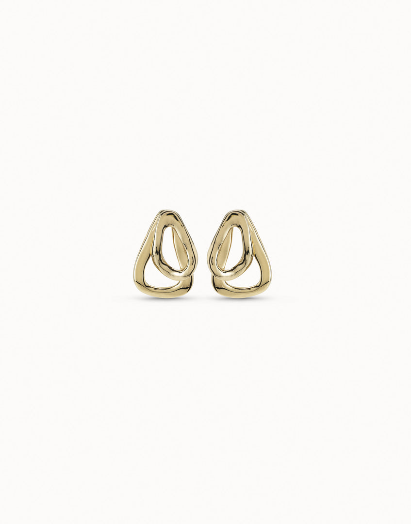 UNOde50 - Connected Earrings - Gold