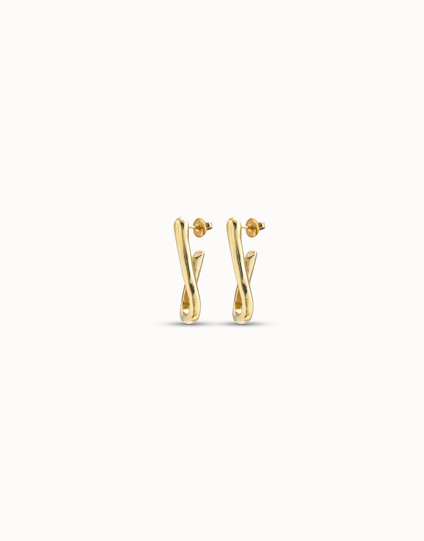 UNOde50 - For U Earrings - Gold