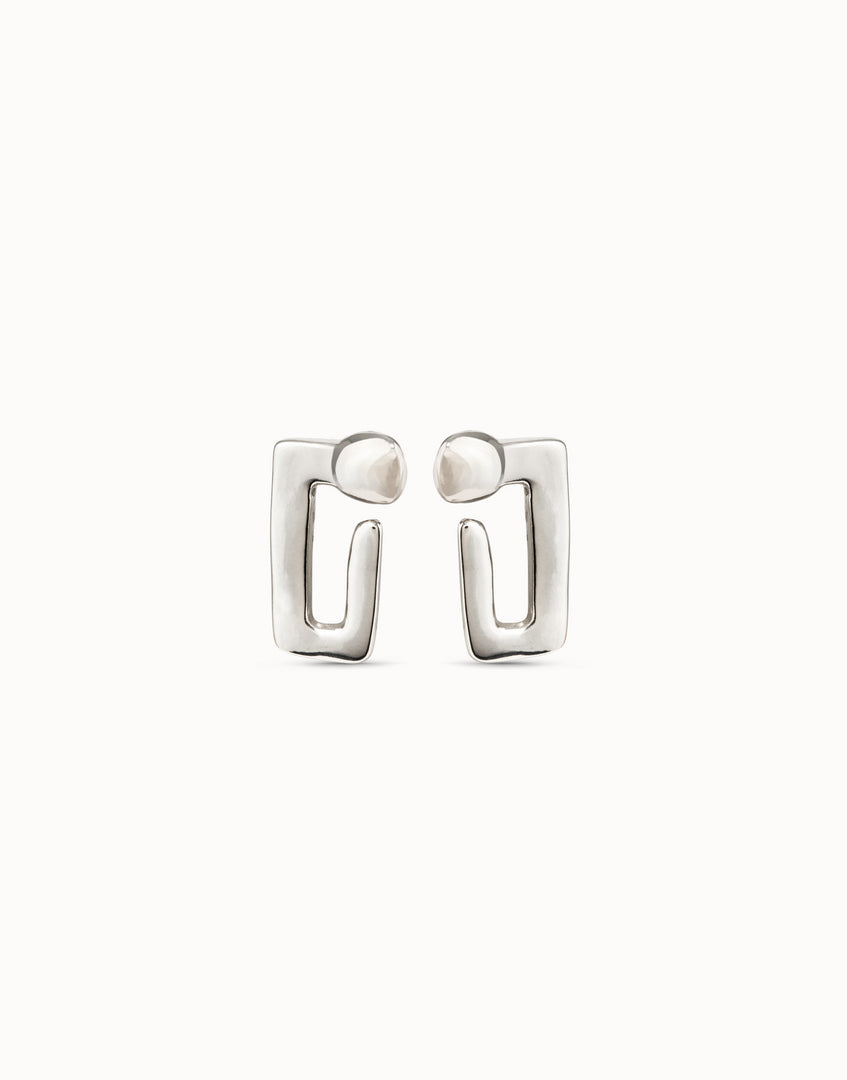 UNOde50 - Unusual Earrings - Silver
