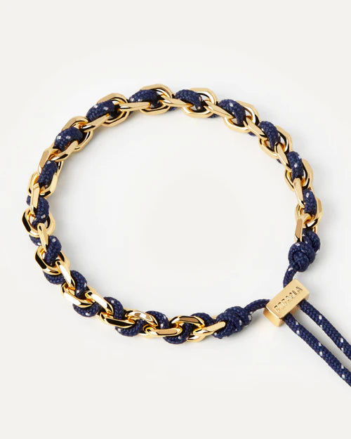 PDPAOLA - Midnight Rope and Chain Bracelet - Gold