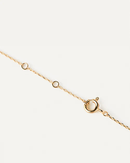 PDPAOLA - Green Lily Bracelet - Gold