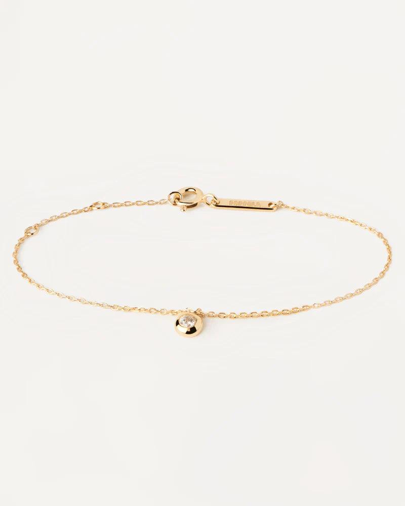 PDPAOLA - Sand Solitary Bracelet - Gold