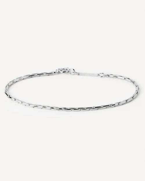 PDPAOLA - Boston Chain Bracelet - Silver