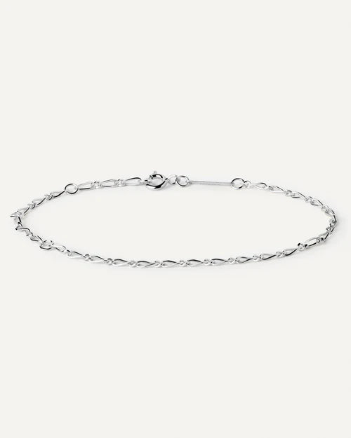 PDPAOLA - Adele Chain Bracelet - Silver