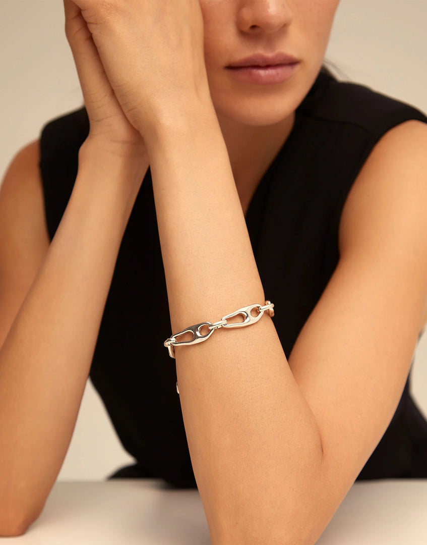 UNOde50 - Connected Bracelet - Silver