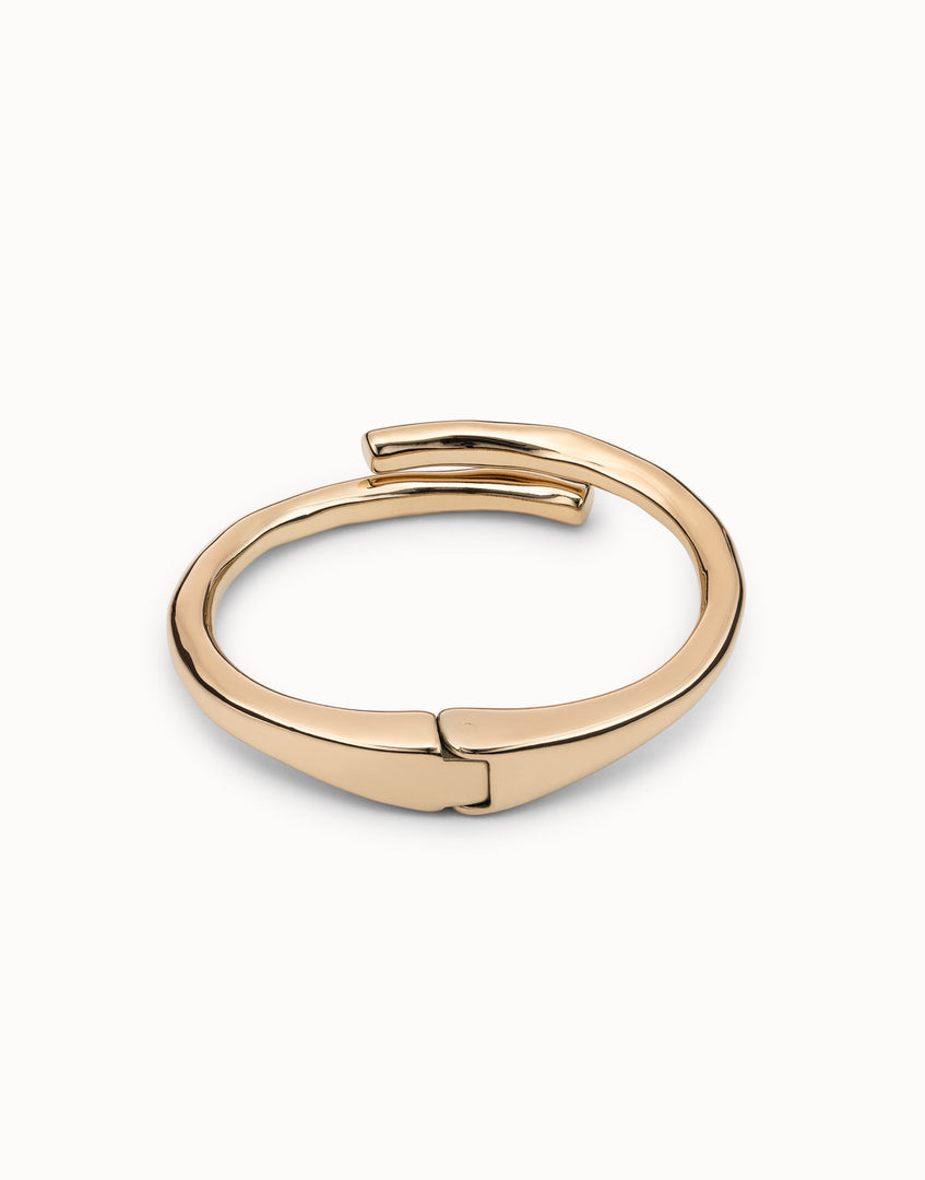UNOde50 - Tubular Shaped Bracelet - Gold
