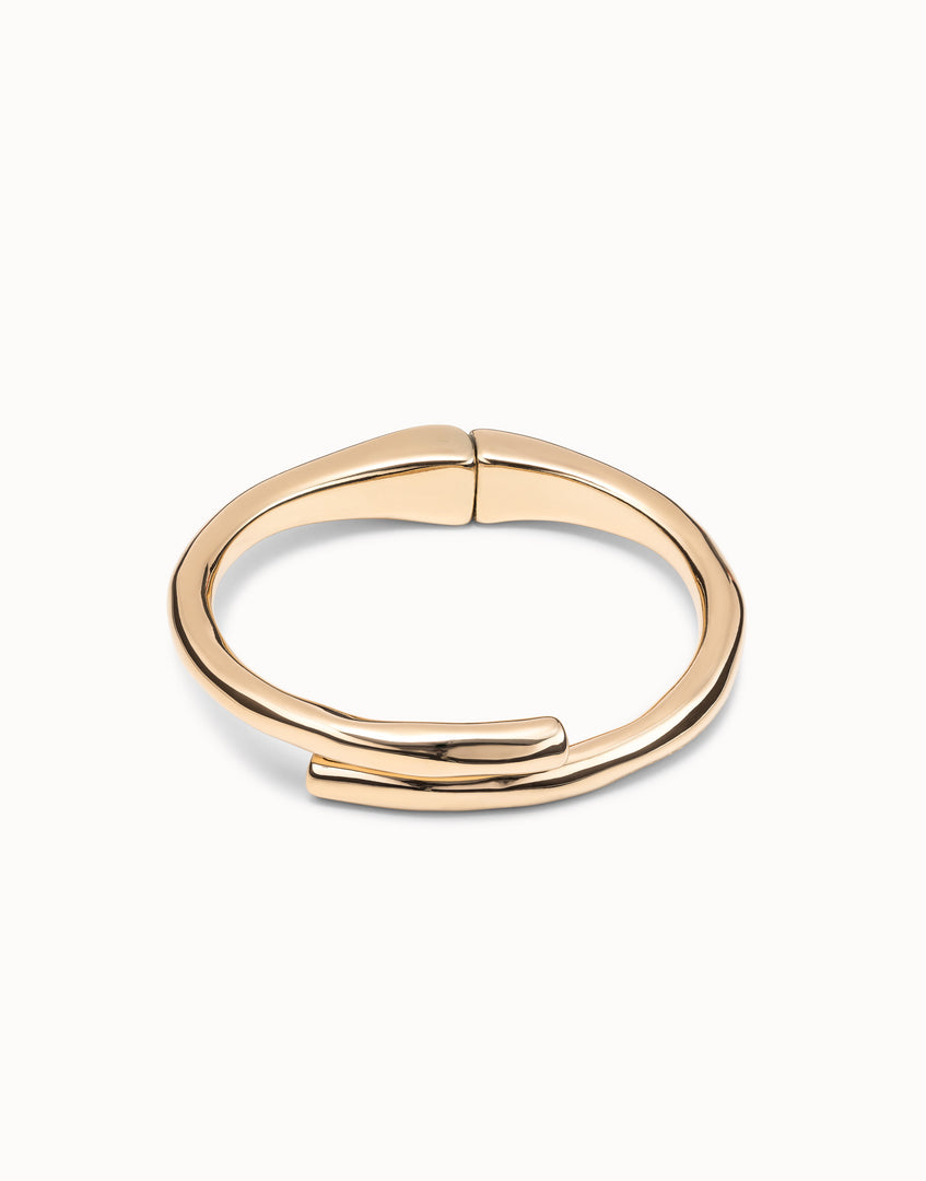 UNOde50 - Tubular Shaped Bracelet - Gold