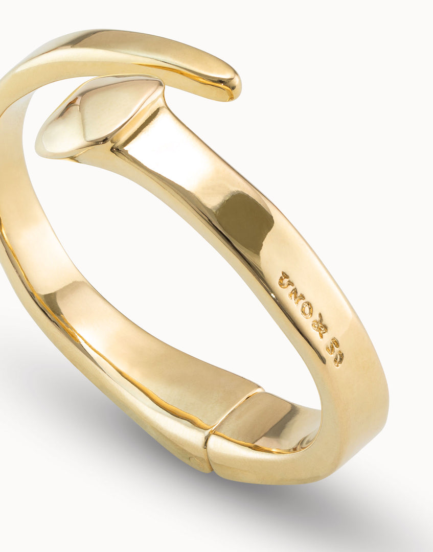 UNOde50 - New Nail Bracelet - Gold
