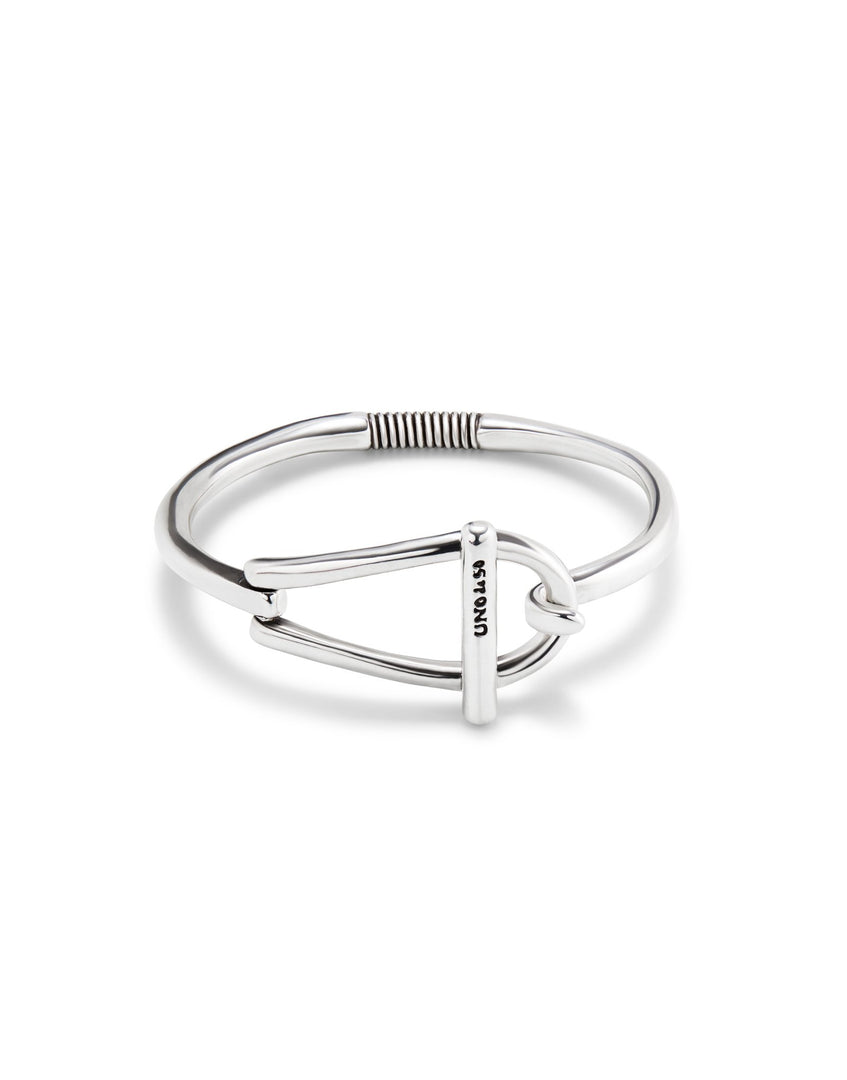 UNOde50 - Rigid Link Bracelet - Silver