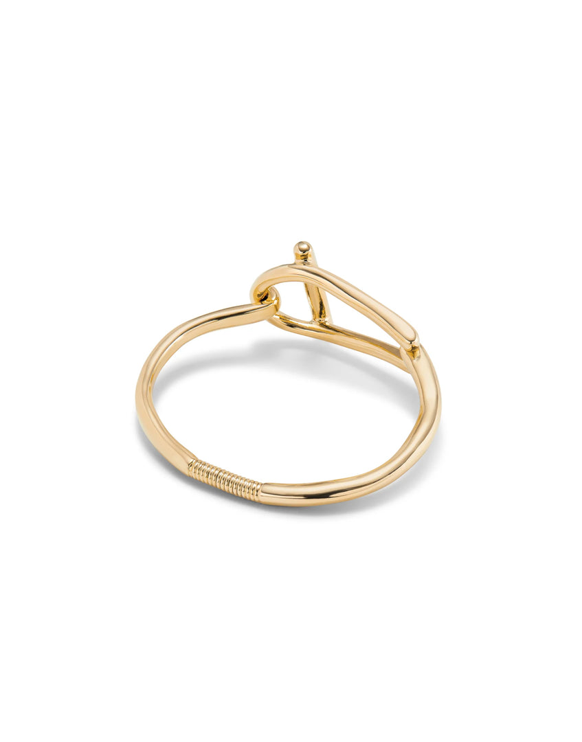 UNOde50 - Rigid Link Bracelet - Gold