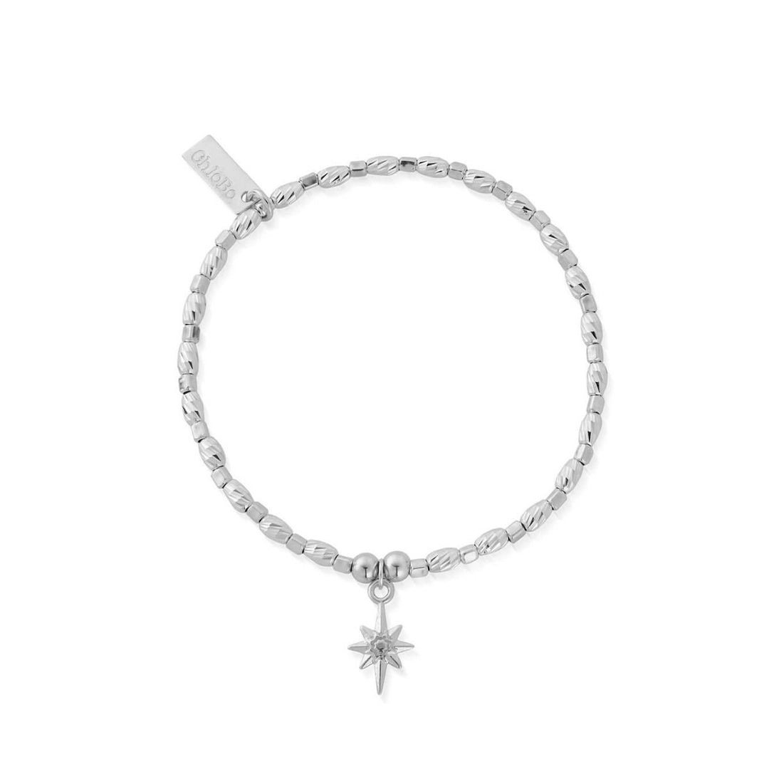 ChloBo - Soul Glow Lucky Star Bracelet - Silver