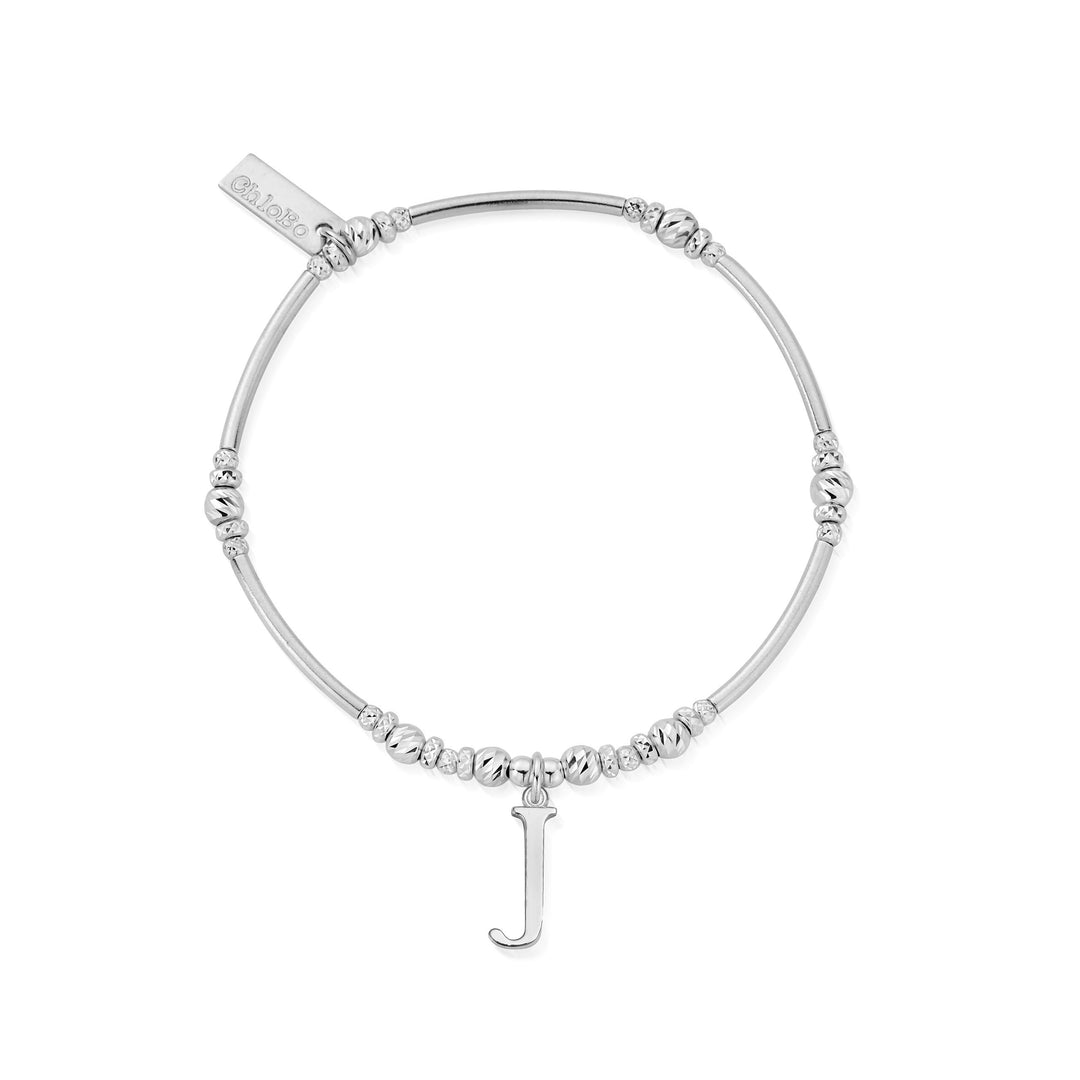 ChloBo - Iconics Initial 'J' Bracelet - Silver