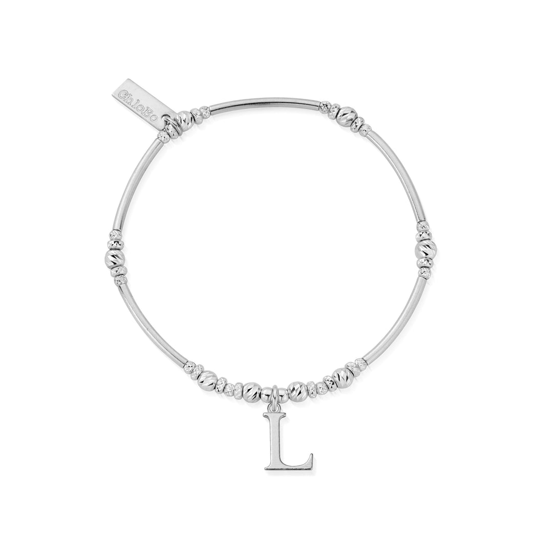 ChloBo - Iconics Initial 'L' Bracelet - Silver