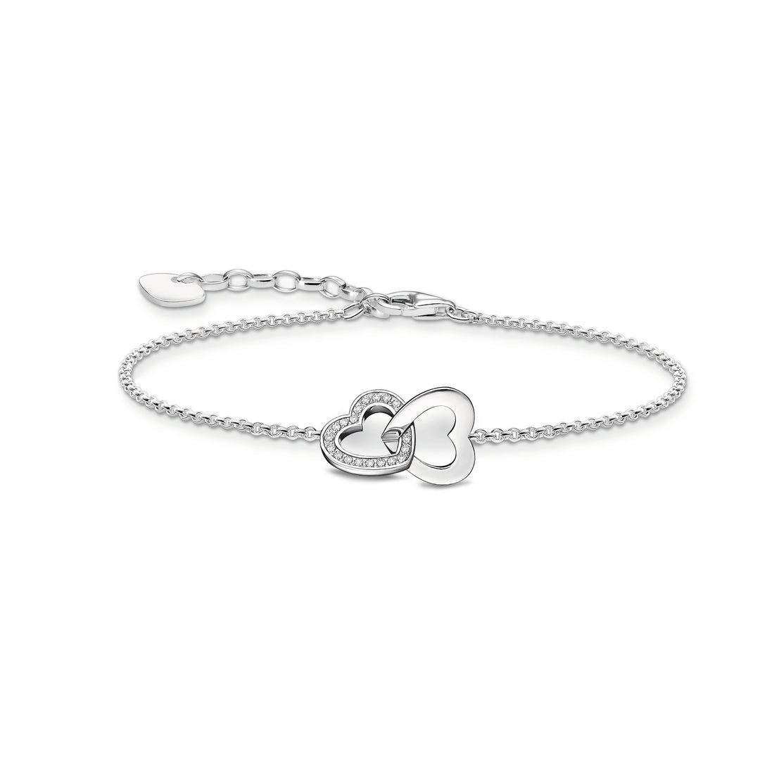 Thomas Sabo - Intertwined Hearts Bracelet - Silver