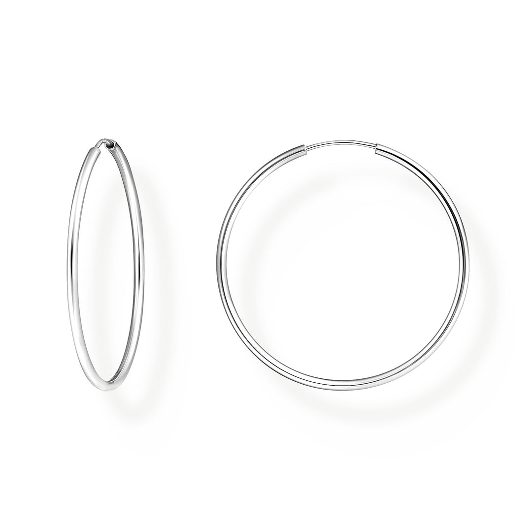 Thomas Sabo - Medium Hoop Earrings - Silver