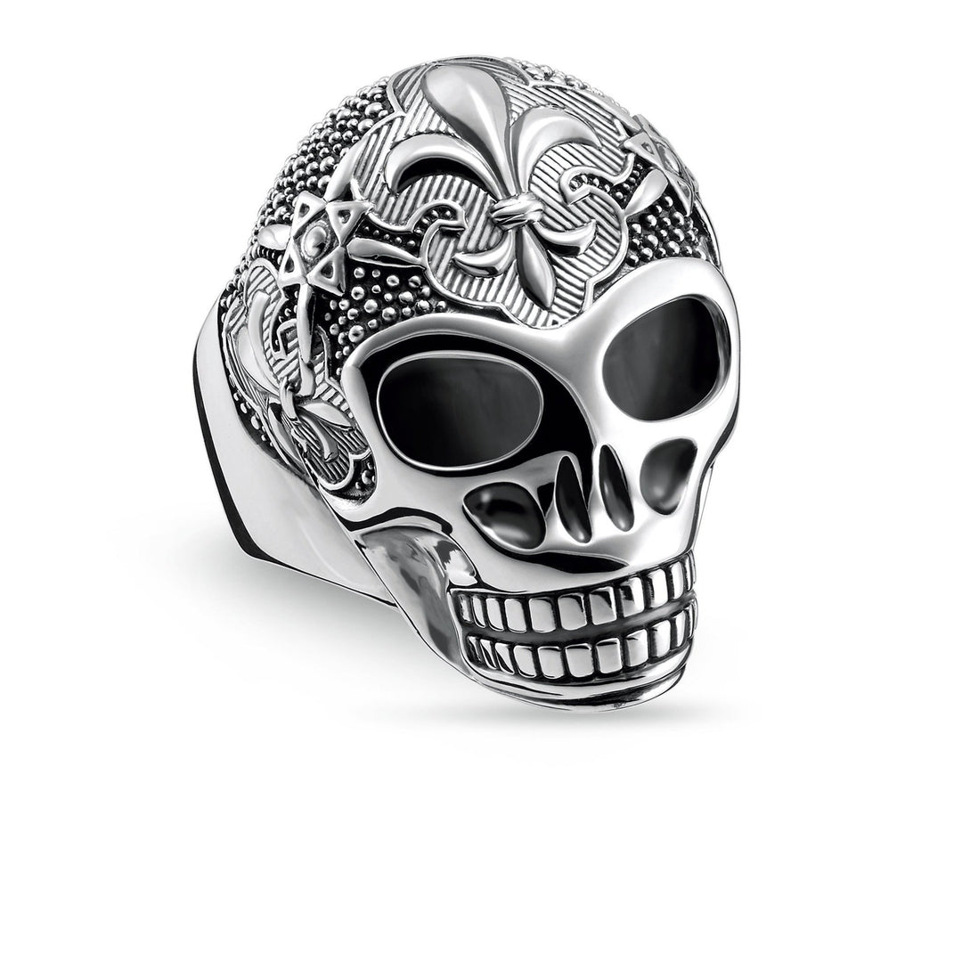 Thomas Sabo - Fleur-de-lis Skull Ring