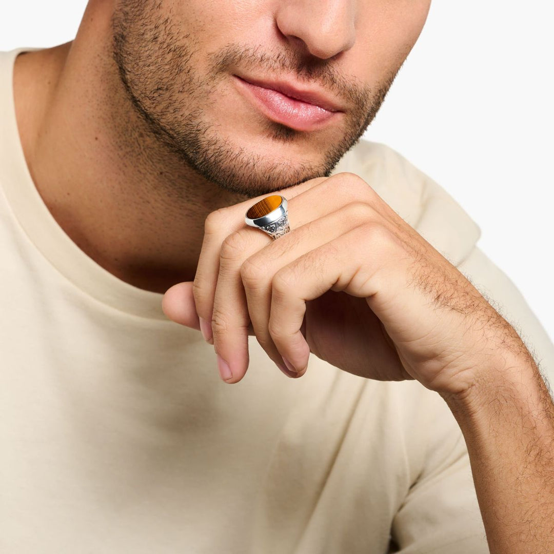 Thomas Sabo - Tiger's Eye Signet Ring
