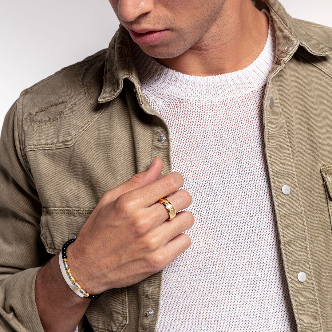 Thomas Sabo - Gold Ornamental Band Ring