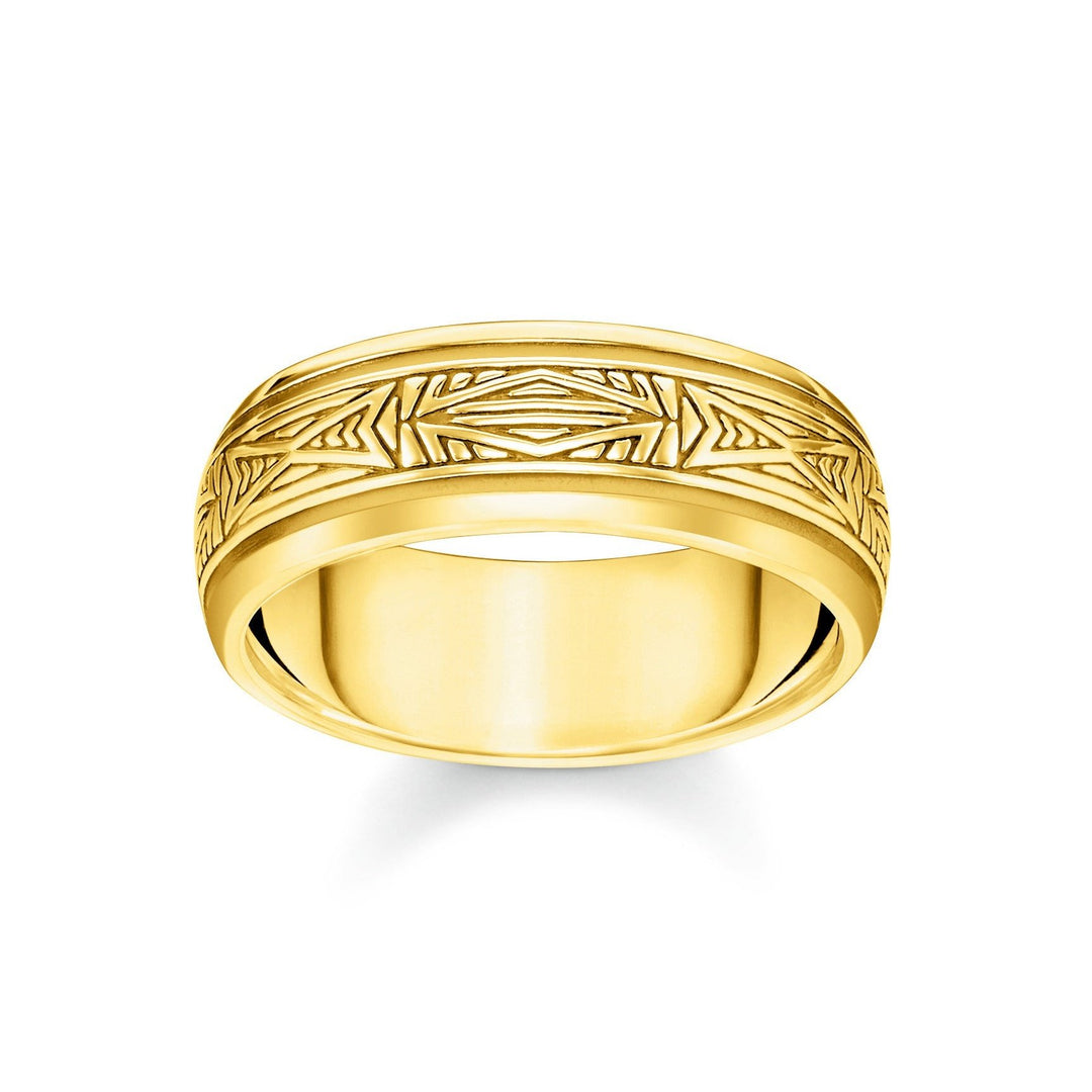 Thomas Sabo - Gold Ornamental Band Ring