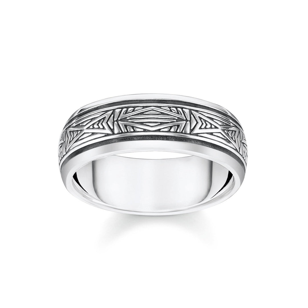 Thomas Sabo - Silver Ornamental Band Ring