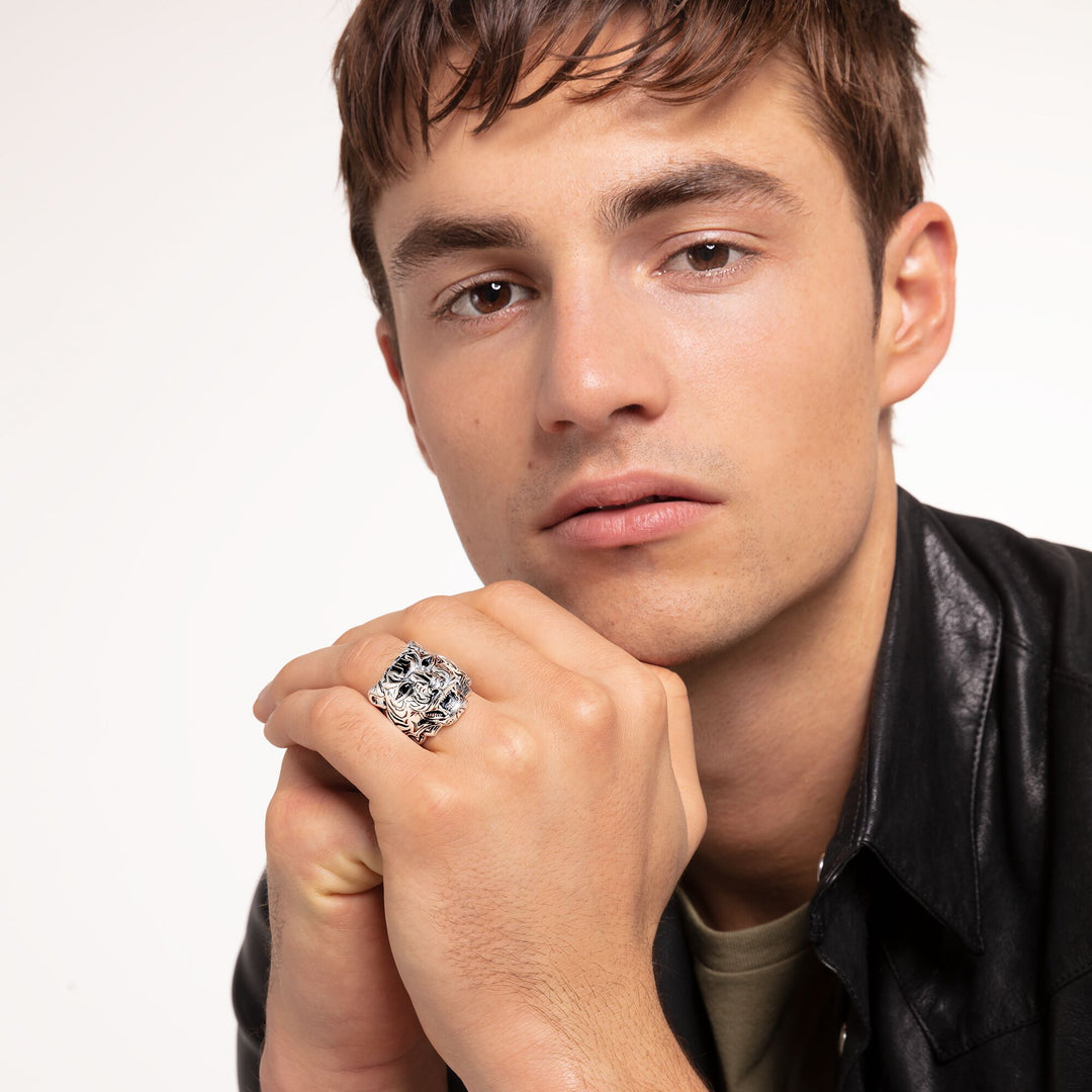 Thomas Sabo - Silver Tiger Head Ring