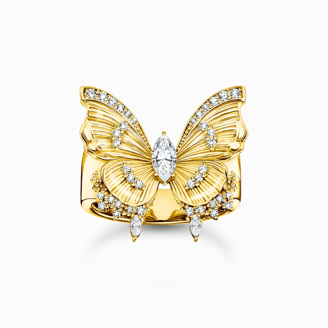 Thomas Sabo - Butterfly Paradise Cocktail Ring - Gold