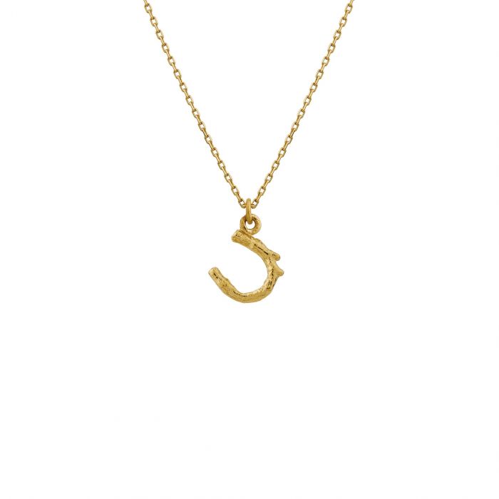 Alex Monroe - Teeny Tiny Horseshoe Necklace - Gold