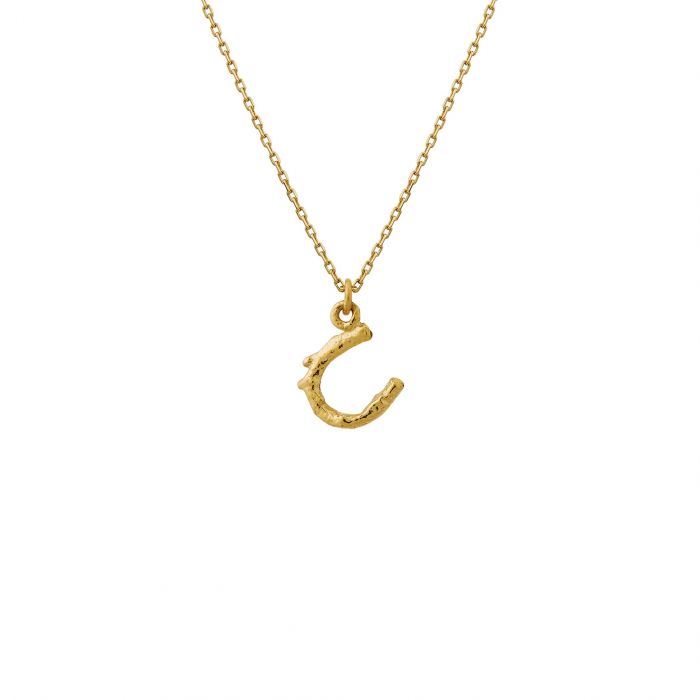 Alex Monroe - Teeny Tiny Horseshoe Necklace - Gold
