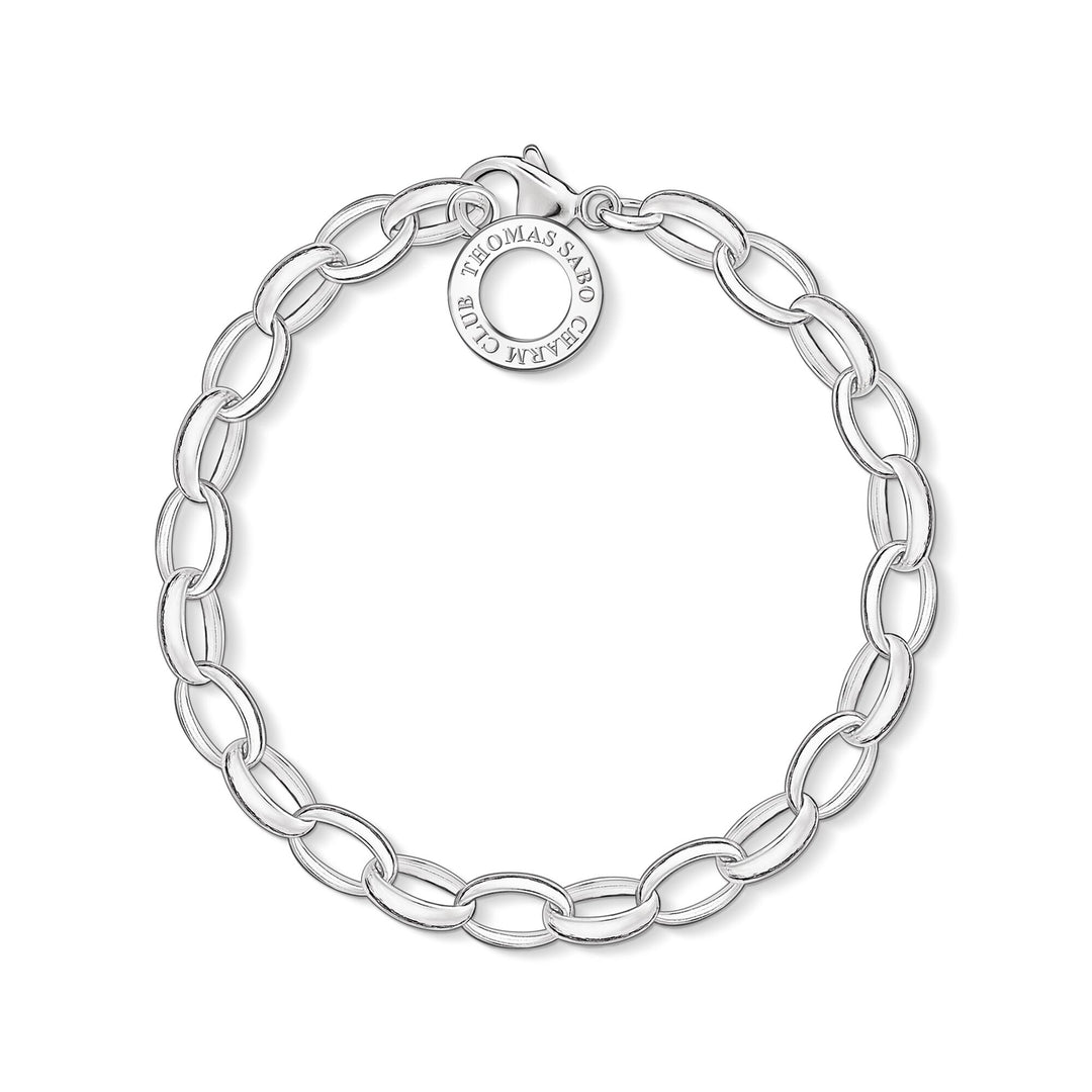 Thomas Sabo - Classic Thick Charm Bracelet - Silver