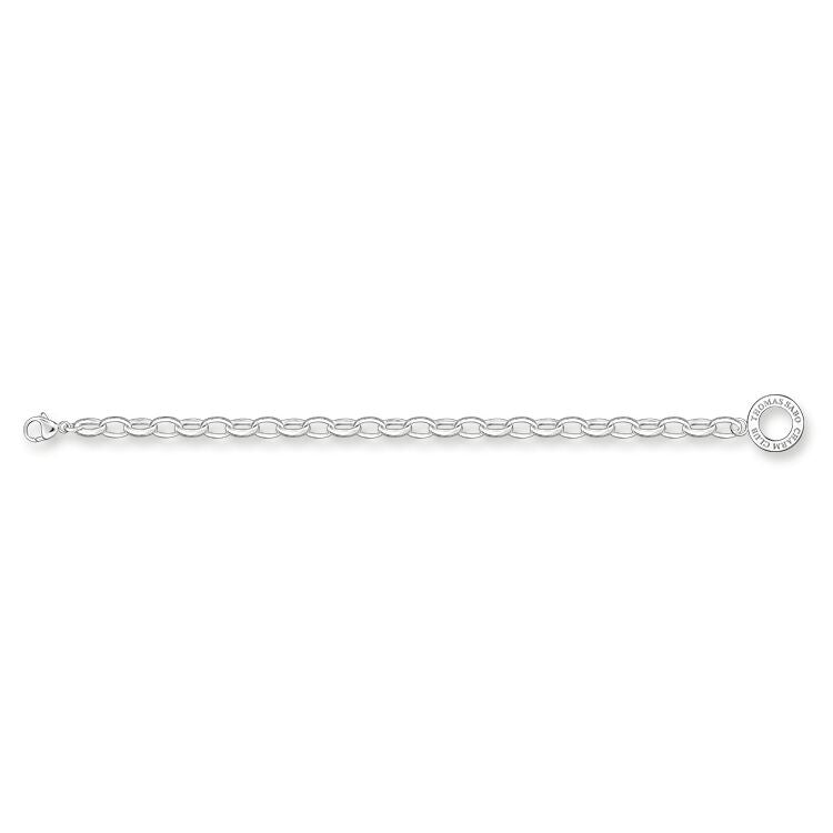 Thomas Sabo - Classic Thick Charm Bracelet - Silver