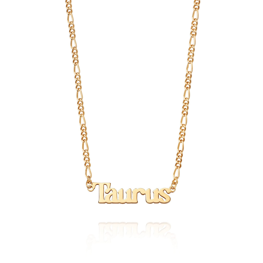Daisy London - Taurus Zodiac Necklace - Gold